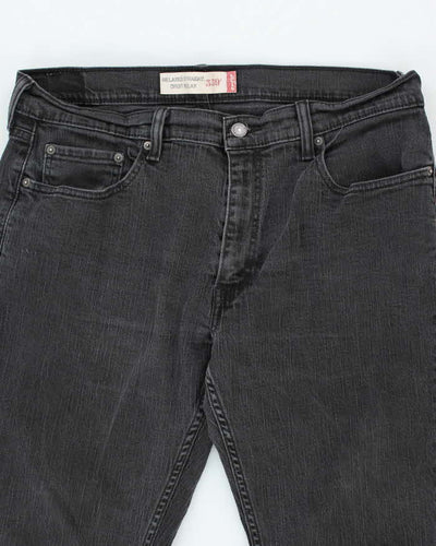 Vintage 2000's Levi's 559 Relaxed Straight Fit Grey Stone Wash Jeans - W34 L27