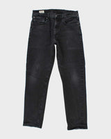 Vintage Levi's 502 Black Dark Wash Tapered Jeans - W30 L28