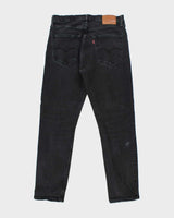 Vintage Levi's 502 Black Dark Wash Tapered Jeans - W30 L28