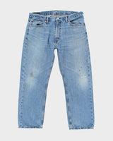 Vintage Levi's 505 Slim Fit Light Wash Jeans - W38 L28
