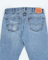 Vintage Levi's 505 Slim Fit Light Wash Jeans - W38 L28