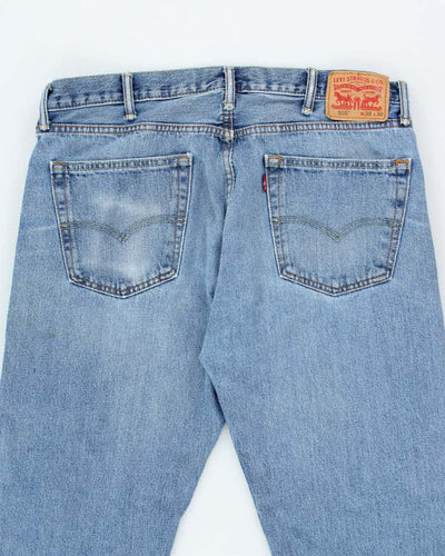 Vintage Levi's 505 Slim Fit Light Wash Jeans - W38 L28