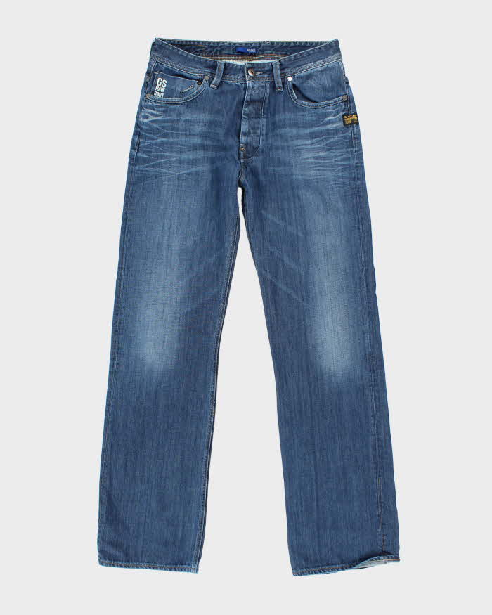 Vintage Y2K G-Star Raw Dark Wash Relaxed Fit Jeans - W32 L33