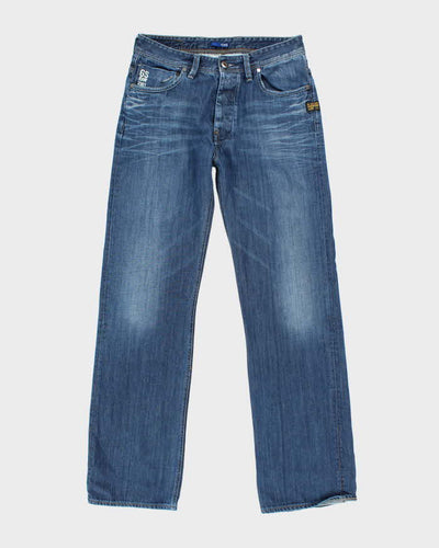 Vintage Y2K G-Star Raw Dark Wash Relaxed Fit Jeans - W32 L33