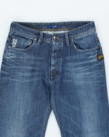 Vintage Y2K G-Star Raw Dark Wash Relaxed Fit Jeans - W32 L33
