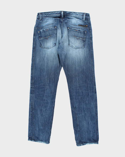 Vintage Y2K Diesel Straight Leg Medium Wash Jeans - W32 L29