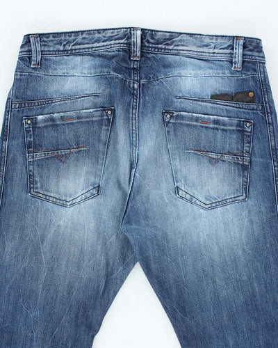 Vintage Y2K Diesel Straight Leg Medium Wash Jeans - W32 L29
