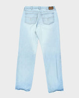 Vintage 90's Polo Jeans Ultra Light Wash Straight Leg Jeans - W34 L34