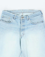 Vintage 90's Polo Jeans Ultra Light Wash Straight Leg Jeans - W34 L34