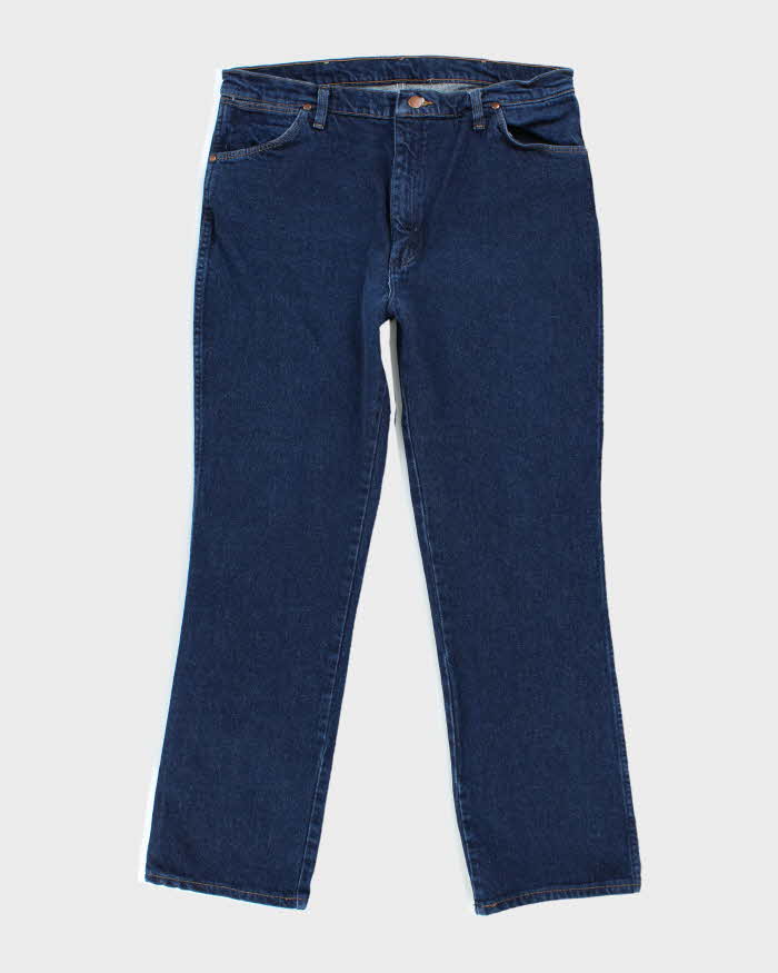 Vintage 90's Wrangler Dark Wash Relaxed Fit Jeans - W36 L30