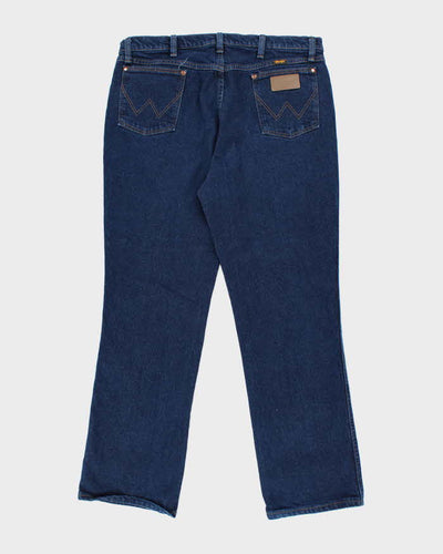 Vintage 90's Wrangler Dark Wash Relaxed Fit Jeans - W36 L30