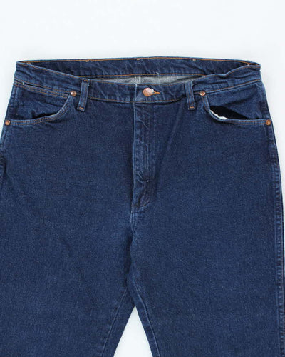 Vintage 90's Wrangler Dark Wash Relaxed Fit Jeans - W36 L30