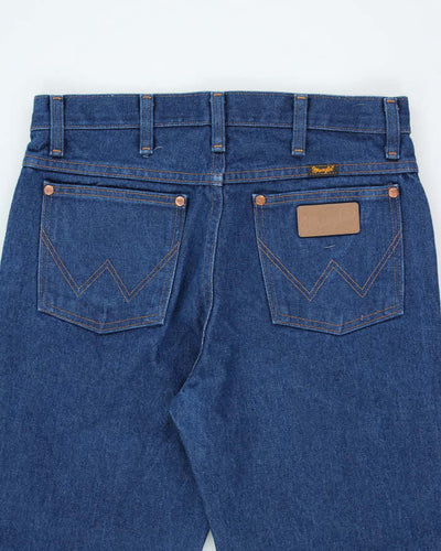 Vintage 90's Wrangler Dark Wash Relaxed Fit Jeans - W32 L29