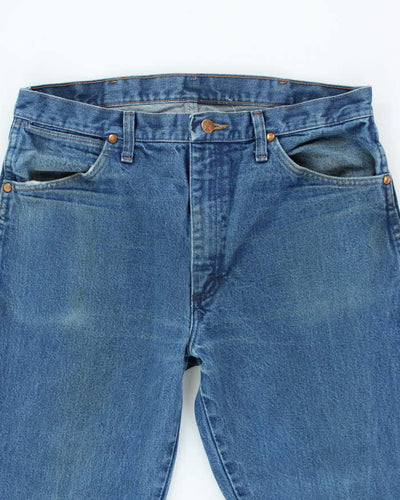 Vintage 90's Wrangler Dark Wash Relaxed Fit Jeans - W34 L30