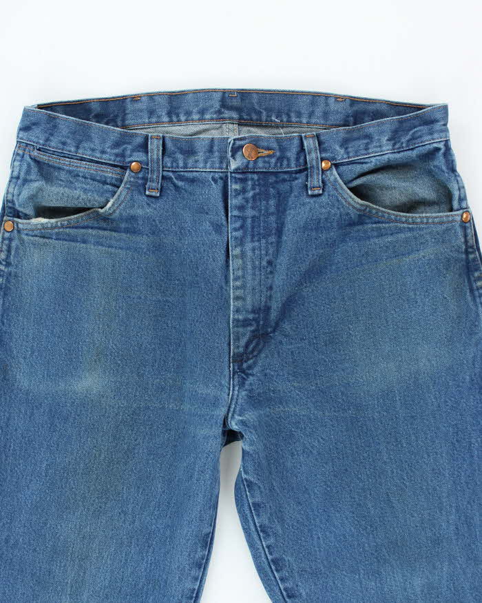 Vintage 90's Wrangler Dark Wash Relaxed Fit Jeans - W34 L30