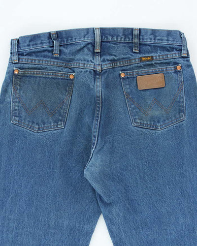 Vintage 90's Wrangler Dark Wash Relaxed Fit Jeans - W34 L30