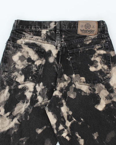 Vintage 90's Wrangler Acid Black Wash Relaxed Fit Jeans - W29 L28
