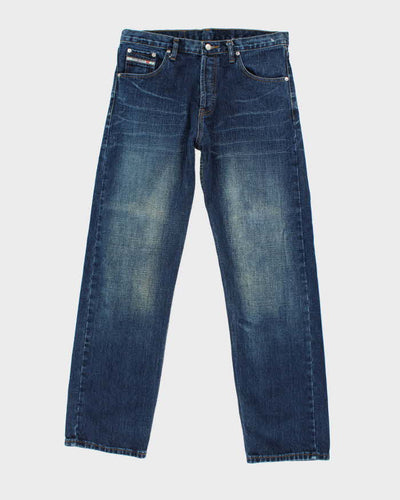 Vintage Y2K Diesel Relaxed Fit Dark Wash Jeans - W34 L33