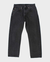 Vintage Levi's 505 Black Jeans - W34 L29