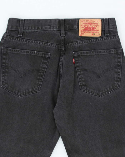 Vintage Levi's 505 Black Jeans - W34 L29