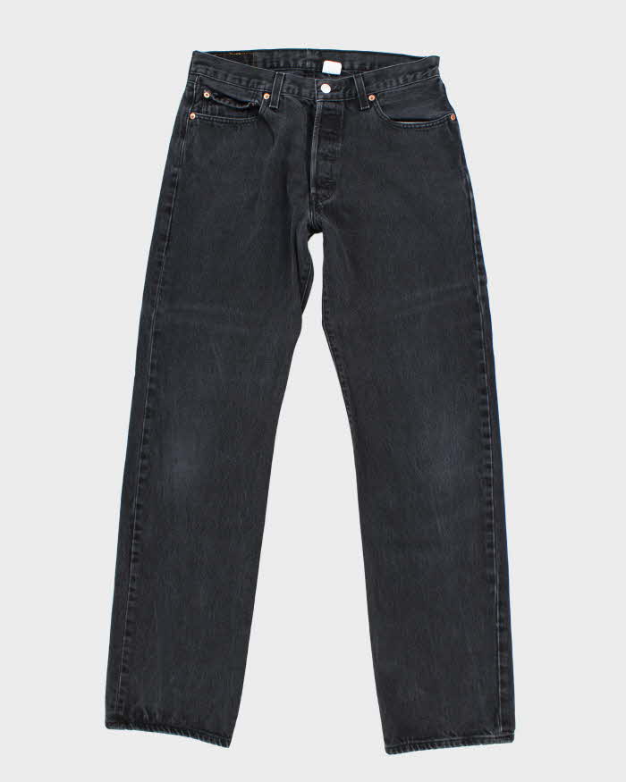 Vintage Levi's 501 Black Jeans - W32 L36