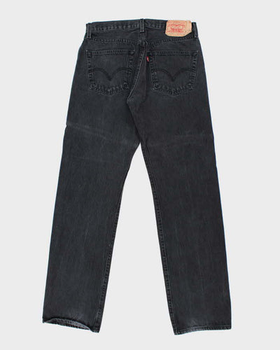 Vintage Levi's 501 Black Jeans - W32 L36