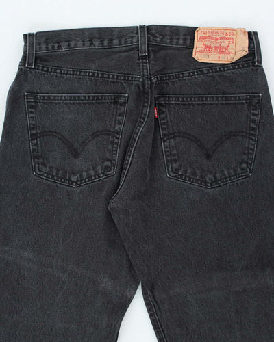 Vintage Levi's 501 Black Jeans - W32 L36