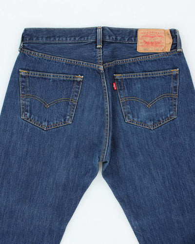 Vintage Levi's 501 Dark Wash Jeans - W33 L32