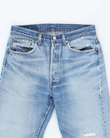 Vintage 90's Levi's 501 Medium Wash Denim Jeans - W30 L27