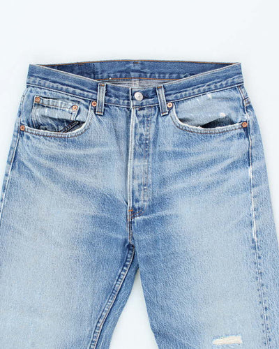 Vintage 90's Levi's 501 Medium Wash Denim Jeans - W30 L27