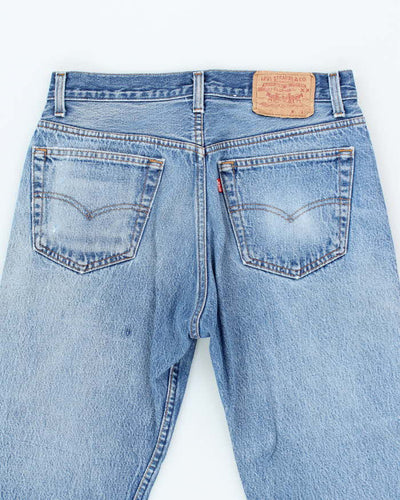 Vintage 90's Levi's 501 Medium Wash Denim Jeans - W30 L27