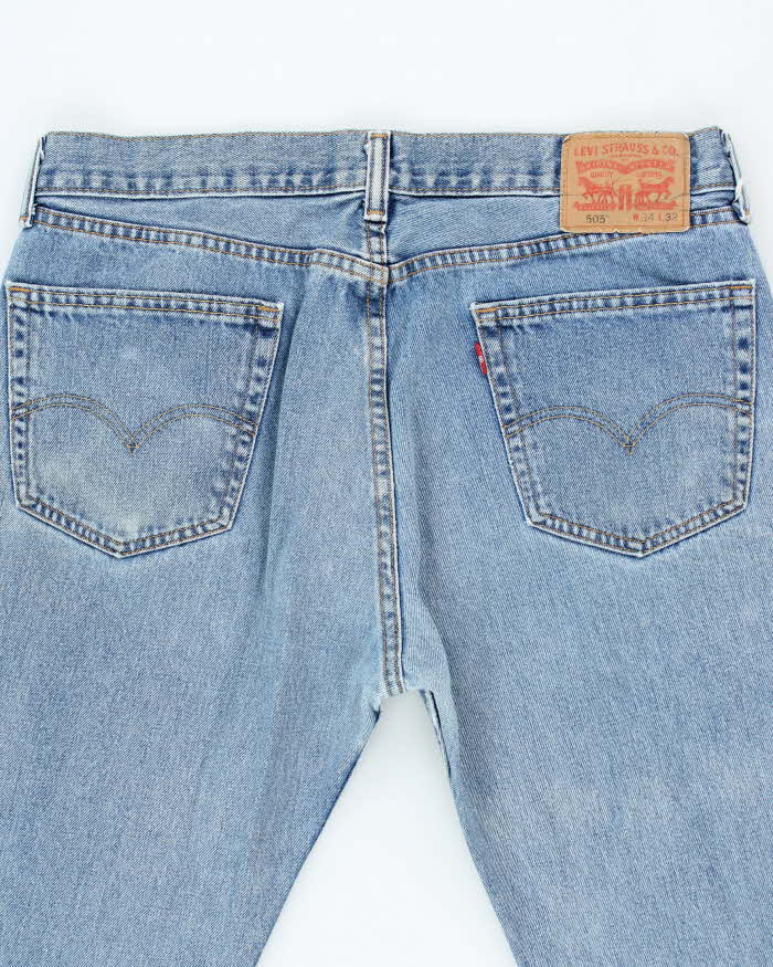 Vintage 90's Levi's 505 Medium Wash Denim Jeans - W34 L30