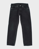 Vintage Levi's 505 Dark Grey Wash Denim Jeans - W32 L29