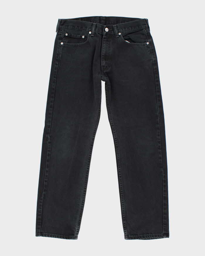 Vintage Levi's 505 Dark Grey Wash Denim Jeans - W32 L29