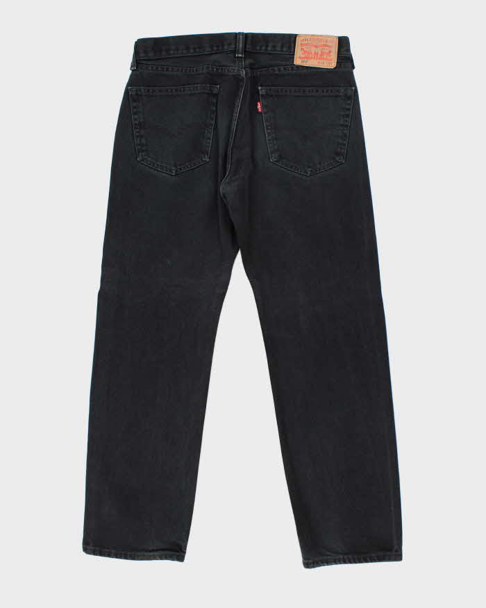 Vintage Levi's 505 Dark Grey Wash Denim Jeans - W32 L29