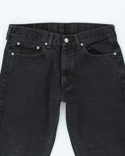 Vintage Levi's 505 Dark Grey Wash Denim Jeans - W32 L29