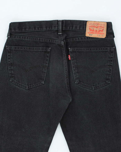 Vintage Levi's 505 Dark Grey Wash Denim Jeans - W32 L29