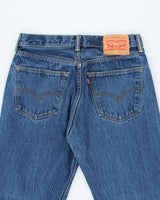 Vintage Levi's 501 Dark Wash Wash Denim Jeans - W28 L31