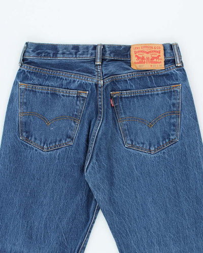 Vintage Levi's 501 Dark Wash Wash Denim Jeans - W28 L31