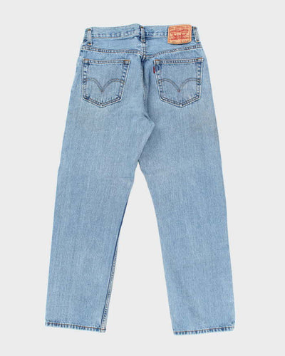 Vintage Levi's 505 Light Wash Wash Denim Jeans - W31 L29