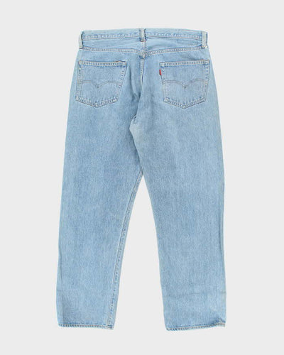 Vintage 90's Levi's Light Wash Relaxed Fit Selvedge Jeans - W32 L28