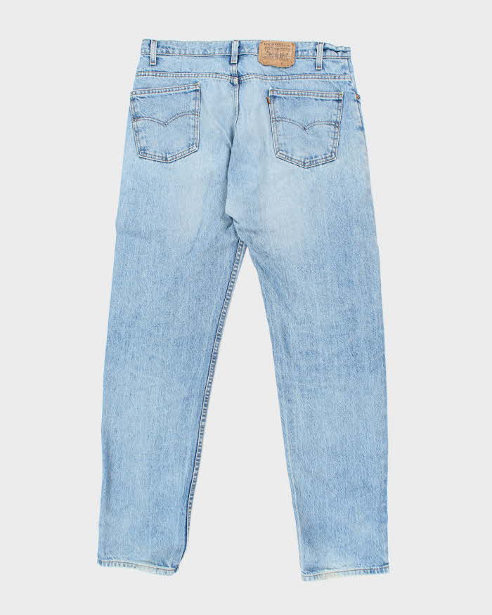 Vintage 90's Levi's 505 Orange Tab Straight Leg Light Wash Jeans - W36 L34