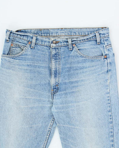 Vintage 90's Levi's 505 Orange Tab Straight Leg Light Wash Jeans - W36 L34