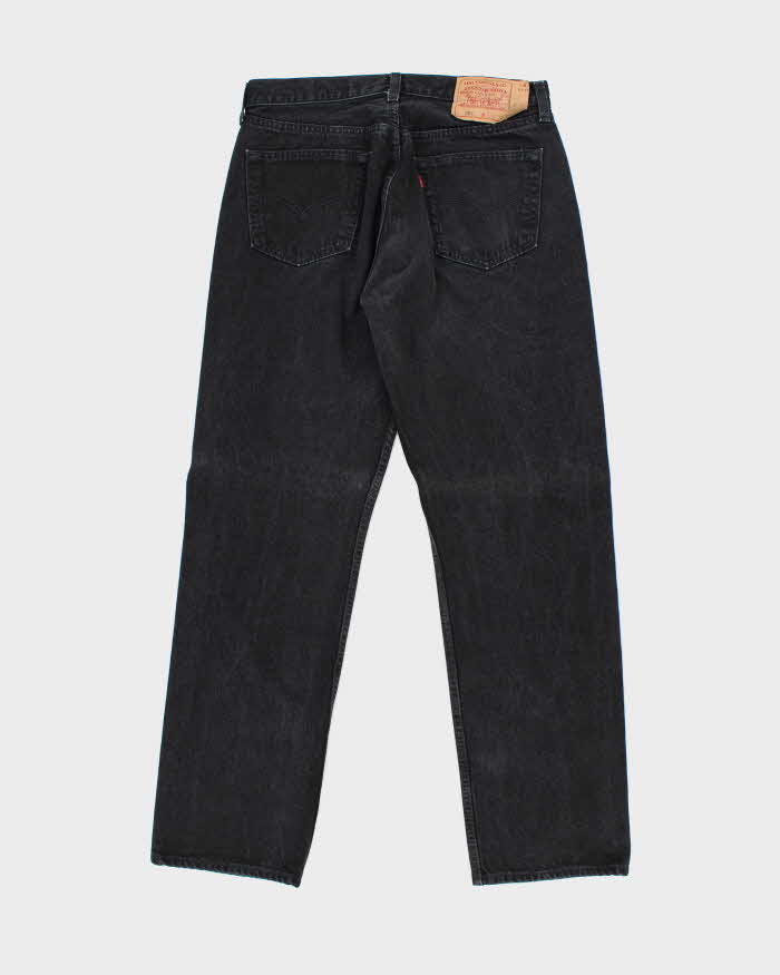 Vintage 90s Levi's 501 Black Jeans - W32 L32 – Rokit