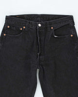 Vintage 90s Levi's 501 Black Jeans - W32 L32