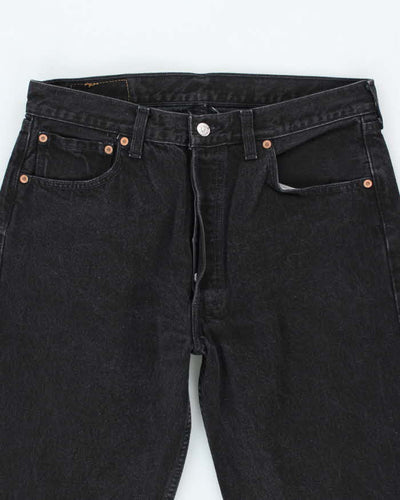 Vintage 90s Levi's 501 Black Jeans - W32 L32