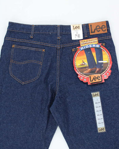 Vintage 90's Lee Bootcut Riders Dark Wash Denim Jean - W36 L32
