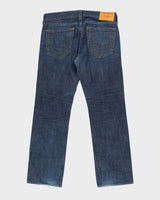 Vintage Y2K True Religion Dark Wash Baggy Jeans - W38 L35