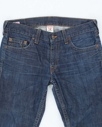 Vintage Y2K True Religion Dark Wash Baggy Jeans - W38 L35