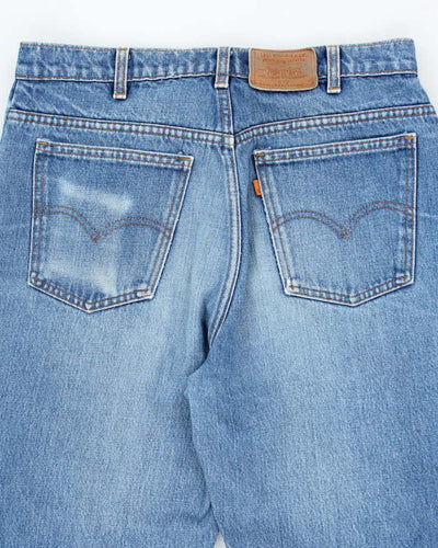 Vintage 80's Levi's Orange Tab Dark Wash Jeans - W30 L34
